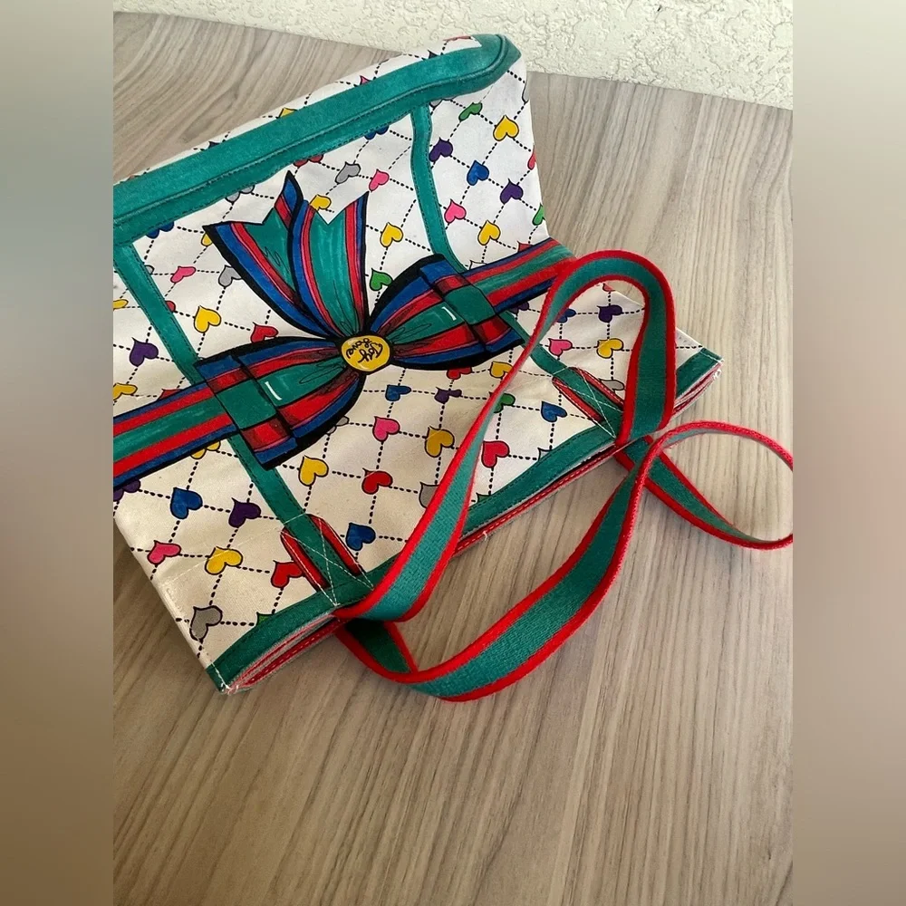 Brighton Multicolor Heart Tote